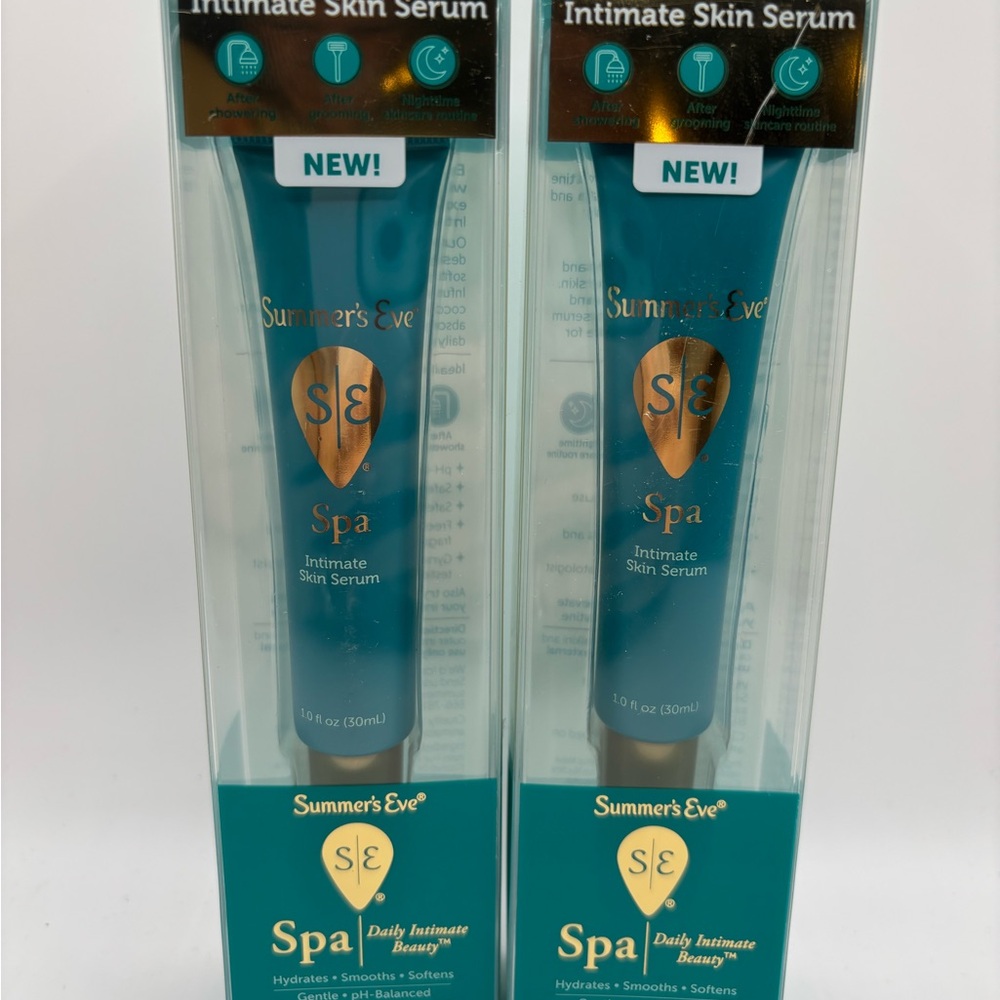 Summer's Eve Spa Daily Intimate Beauty Skin Serum 1 fl oz Lot Of 2 NEW